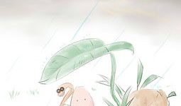 下雨的漫画,漫画里的诗意时光